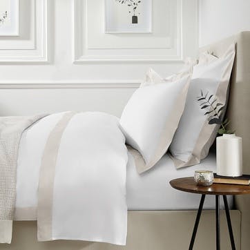 Camborne Duvet Cover, Double, Oyster
