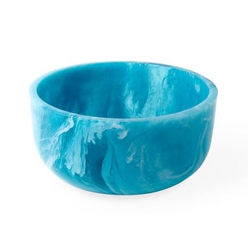 Mustique Salad Bowl D28cm, Blue