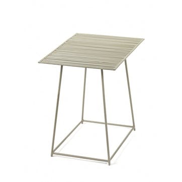 Metal, Rectangular Table, Grey