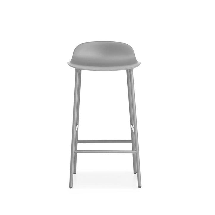 Form Bar Stool D44 x H77cm Grey