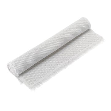 Bath mat, 54 x 110cm, Vivaraise, Elly, neige