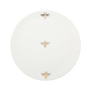 Dinner plate, D27cm, Casacarta, Bee, white
