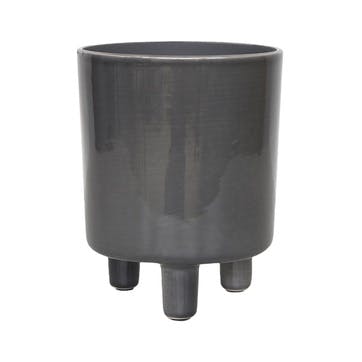 Pisa Planter D20cm, Slate