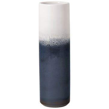 Lave Home Large Cylinder Vase H25cm Blue