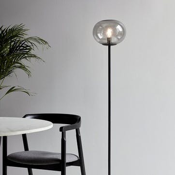 Alton Floor Lamp H150cm, Smoke