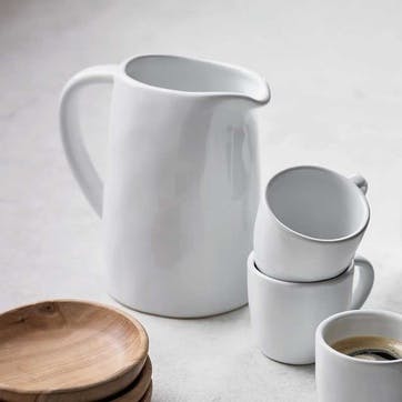 Portobello Jug White