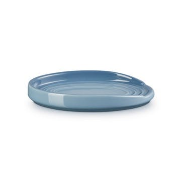 Stoneware Oval Spoon Rest 15cm, Chambray