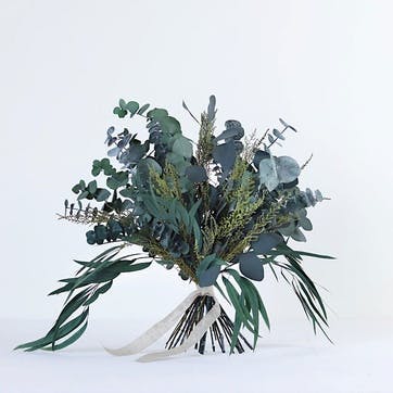 Hand-Tied Medium Bouquet, Matcha