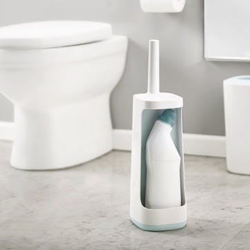 Flex Plus Toilet Brush, White/Blue