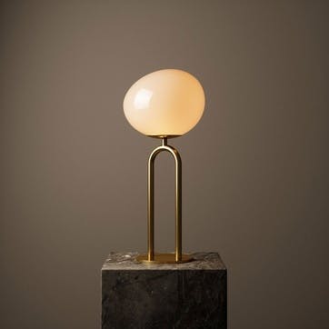 Shapes Table Lamp H47cm, Brass