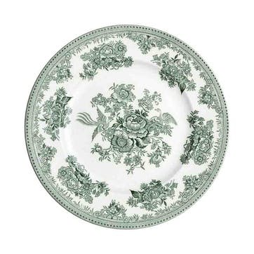 Asiatic Pheasant Plate, D22cm, Green