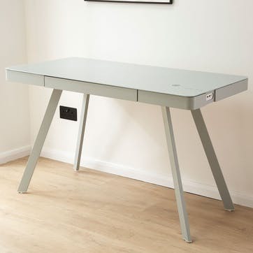 Silas 2.0, Smart Desk, Dark Grey