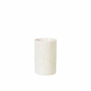 Nordic Vanilla Utensil Holder H14.5cm, Off White