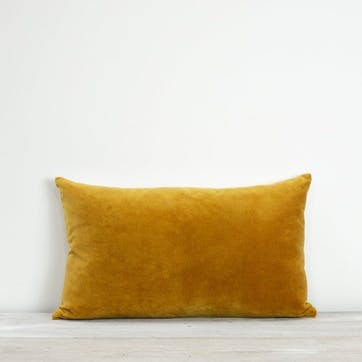 Misi Velvet Cushion 30 x 50cm, Turmeric