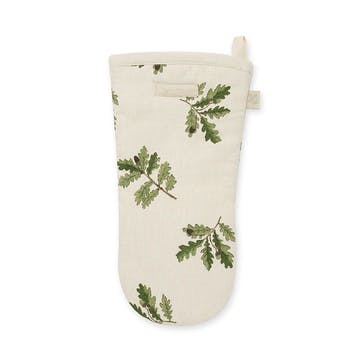 Acorn &  Oak Oven Mitt H31 x W17cm, Natural