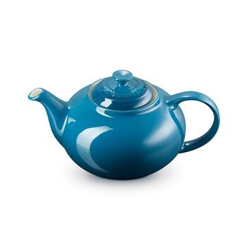 Grand teapot, 1.3L, Le Creuset, Stoneware, Deep teal