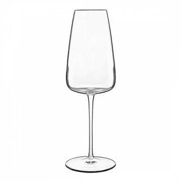 Talismano Set of 4 Prosecco Glasses 400ml, Clear