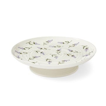 Lavendula Footed Cake Plate D32cm, Multi