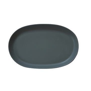 Jardin de Maguelone Oval Dish W25.5 x L39.5cm, Kale