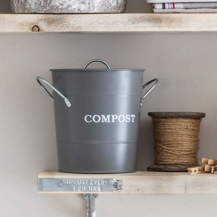 Compost Bucket, Charcoal