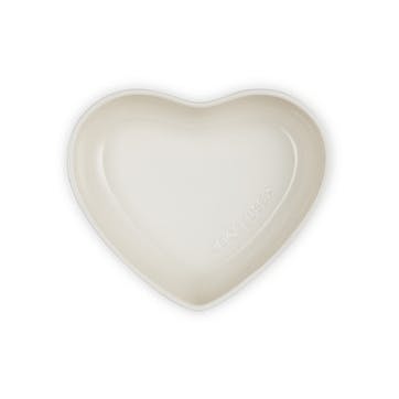 Heart Serving Bowl, 20cm, Meringue