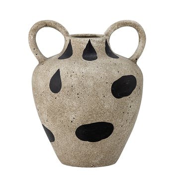 Taye Vase H22cm, Grey