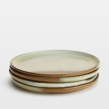 Cassia Set of 4 Dinner Plates D27cm, Multi