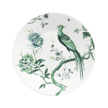 Chinoiserie Salad Plate, White