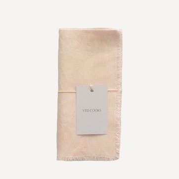 Set of 4 Napkins 45 x 45cm, Naturally Dyed Rosemary