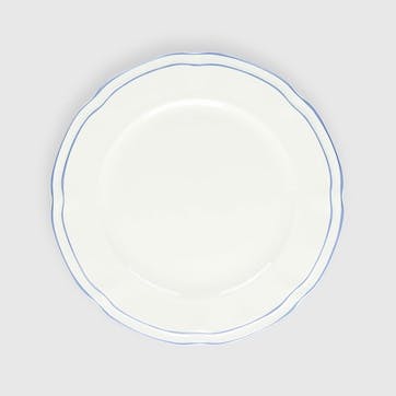 Provence Set of 4 Dinner Plates, D26cm, Blue