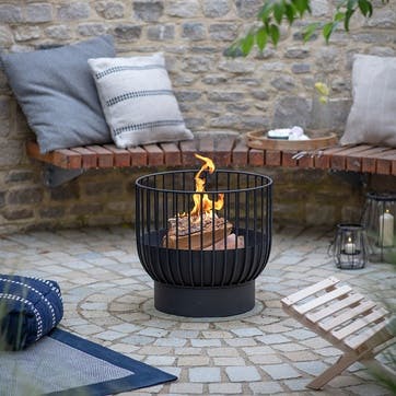 Drayton Firepit D50cm, Black