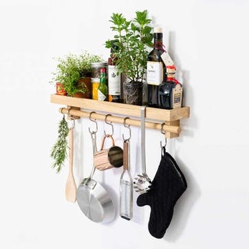 Utensil Rail & Shelf