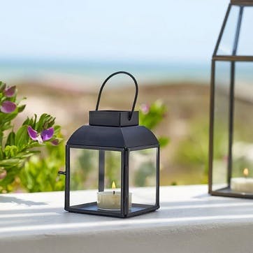 Westport Lantern H11cm, Grey