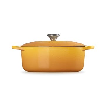 Signature Cast Iron  Oval Casserole 27cm, Nectar