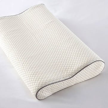 Memory Foam Standard Support Pillow , White