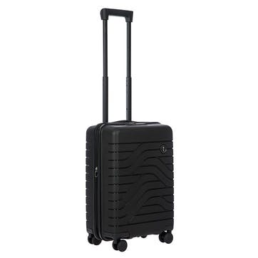 Ulisse Expandable Suitcase H55 x W23 x L37cm, Black