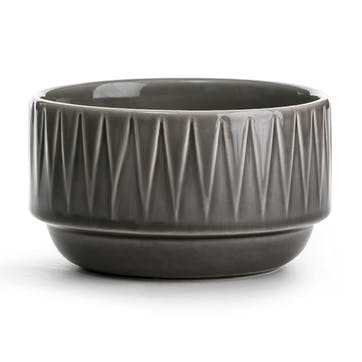Coffee & More, Bowl, 12 cm, Grey