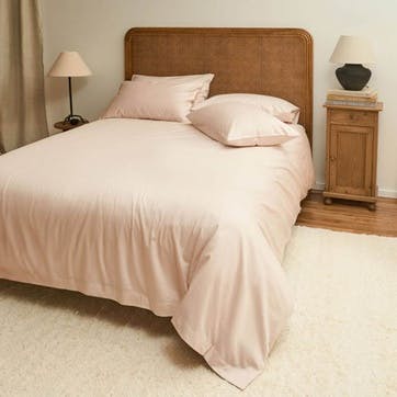 The Original 300 Thread Count Pair of Standard Pillowcases, Dusky Pink