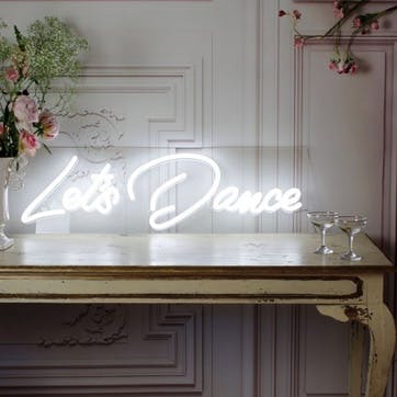 'Let's Dance' LED Neon Light