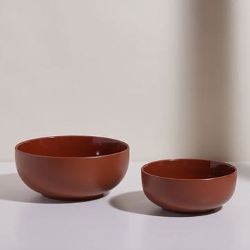 Gather Bowls, Terracotta