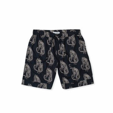 Tiger Pyjama Shorts, Medium