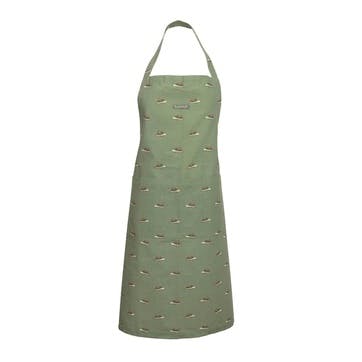 Hedgehogs Adult Apron 72 x 90cm, Green