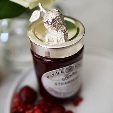 Strawberry Jam Jar Lid