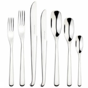 7 Piece Place Setting, Balsa, Mirror Finish