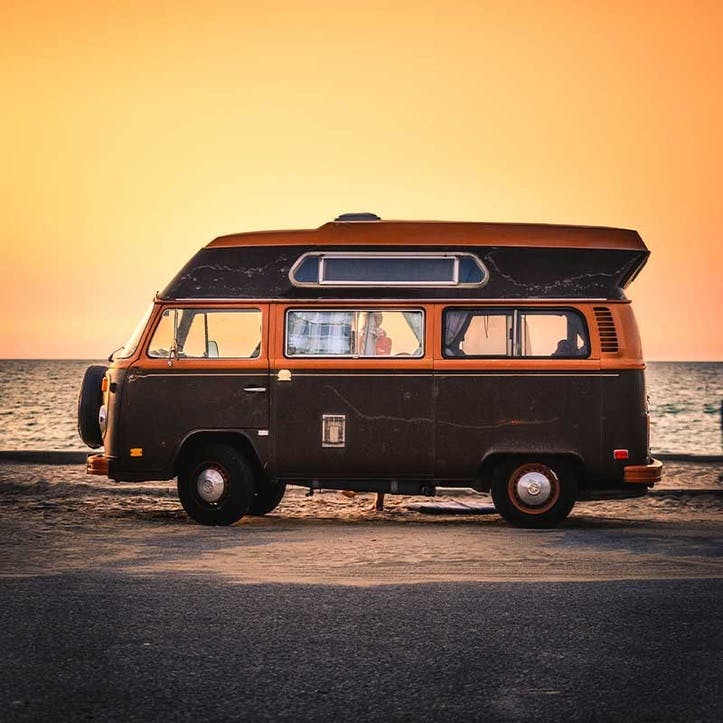 Honeymoon Break in a VW Camper Van