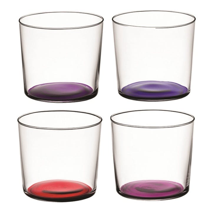 LSA Coro Tumbler, Set of 4, Berry Assorted