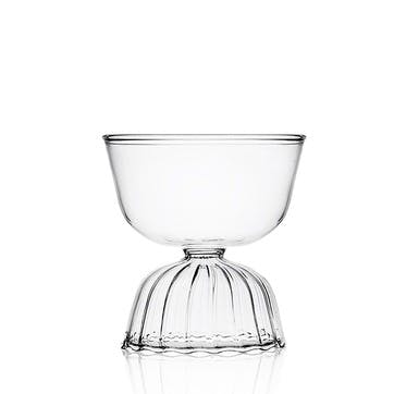 Tutu Bowl/Water Glass 280ml, Clear