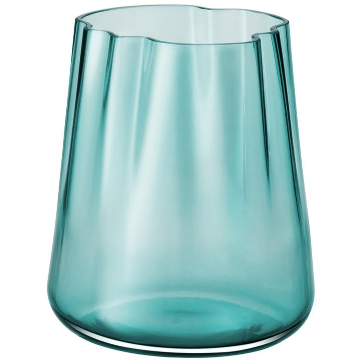 Lagoon Vase & Lantern, H24.5cm, Green
