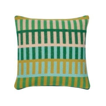 Shiel Cushion 42 x 42cm, Green