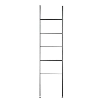 Towel ladder, 45 x 3 x 175cm, Aquanova, Icon, black